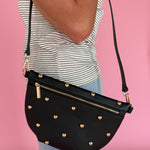 Gold Studded Westlyn Bum Bag - Ana Patricia Boutique