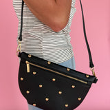 Gold Studded Westlyn Bum Bag - Ana Patricia Boutique