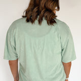 Be Kind Graphic Tee- Mint