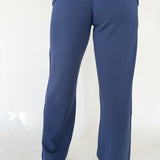 Modal Scuba Piping Pant-Navy