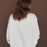 Mallard Duck Embroidered Mock Neck