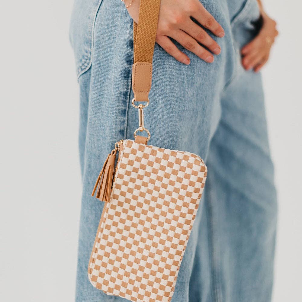 Woven Clutch Wristlet - Ana Patricia Boutique