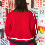 Nebraska V Neck Sweater