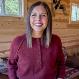 Henly Sweater- Burgundy