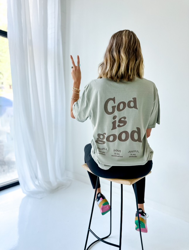 God Is Good Tee - Ana Patricia Boutique