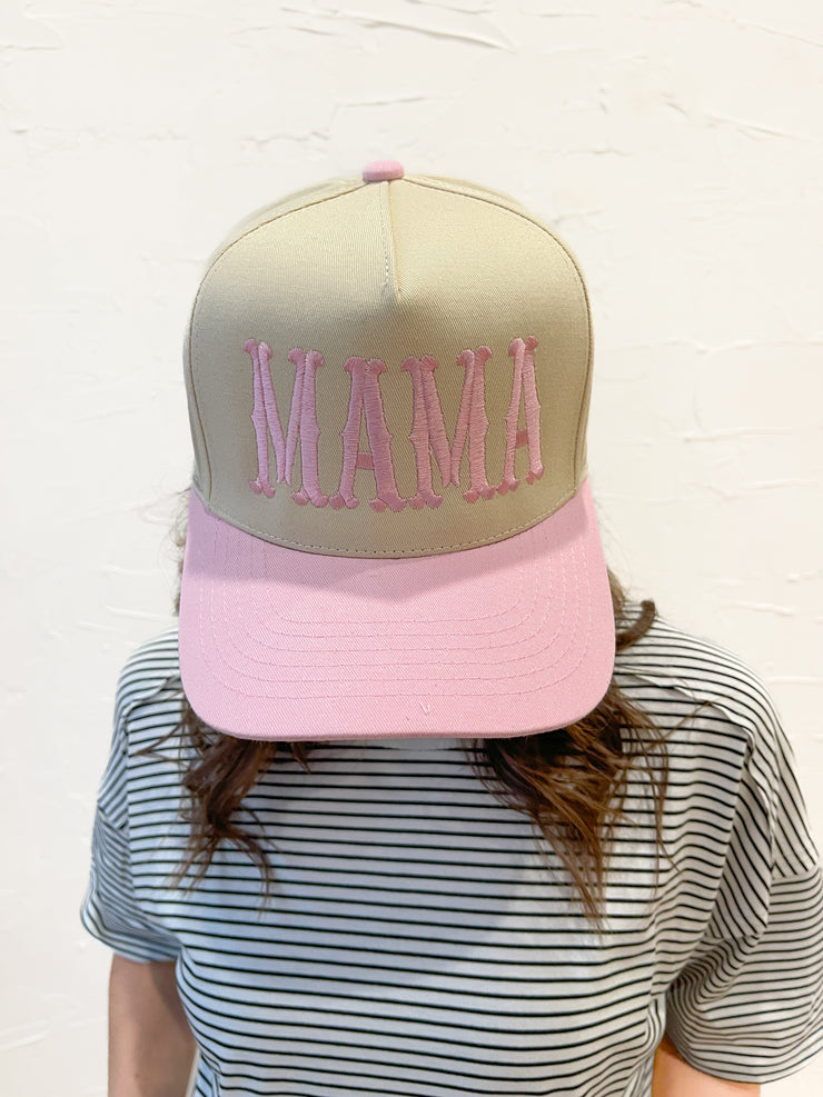 MAMA Trucker Hat- Pink