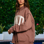 AMEN Reversible Mock Sweatshirt - Ana Patricia Boutique