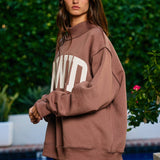 AMEN Reversible Mock Sweatshirt - Ana Patricia Boutique