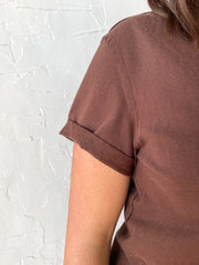 The Mali Basic Tee-Brown