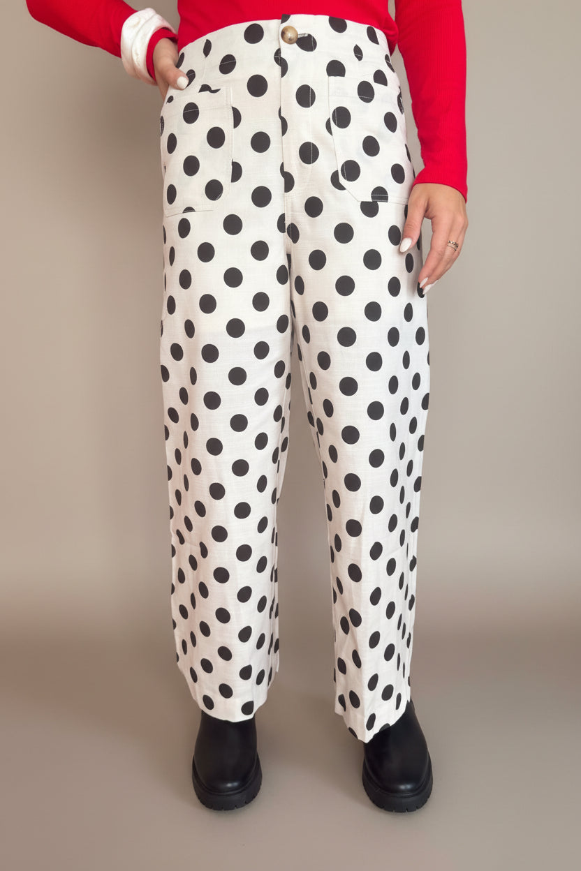 Polka Dot Pants - Ana Patricia Boutique