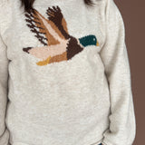 Mallard Flying Duck Sweater