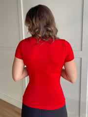 Seamless Basic- Red