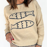 Double Fish Sweater