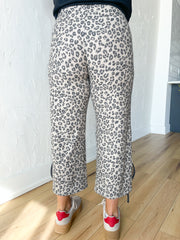 Leopard French Terry Pants