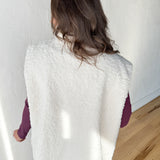 Sherpa Lined Denim Vest