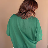 Front Pocket Pullover-Forest Green