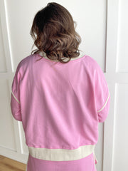 Pushing Limits Pullover- Pink