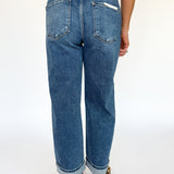 Boyfriend Mid Rise Cuffed Jeans - Ana Patricia Boutique
