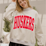 Nebraska Huskers Reversible Mock Neck - Ana Patricia Boutique