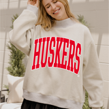 Nebraska Huskers Reversible Mock Neck - Ana Patricia Boutique