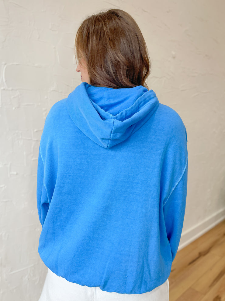 Elevated Hoodie- Tranquil Blue