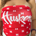 Nebraska Huskers Tube Top - Ana Patricia Boutique