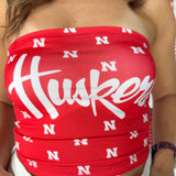 Nebraska Huskers Tube Top - Ana Patricia Boutique