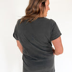 T-Shirt Mini Dress- Black - Ana Patricia Boutique