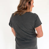 T-Shirt Mini Dress- Black - Ana Patricia Boutique