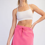 Modal Scuba Skort-Pink