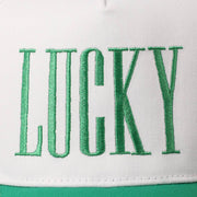 LUCKY Trucker Hat- Green