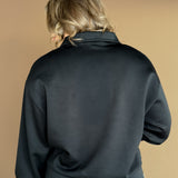 Color Block Zip Up Pullover