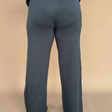 Modal Scuba Piping Pant-Black