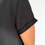 The Mali Basic Tee-Black - Ana Patricia Boutique