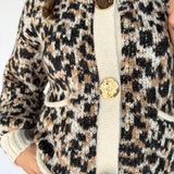 Leopard Cardigan Sweater