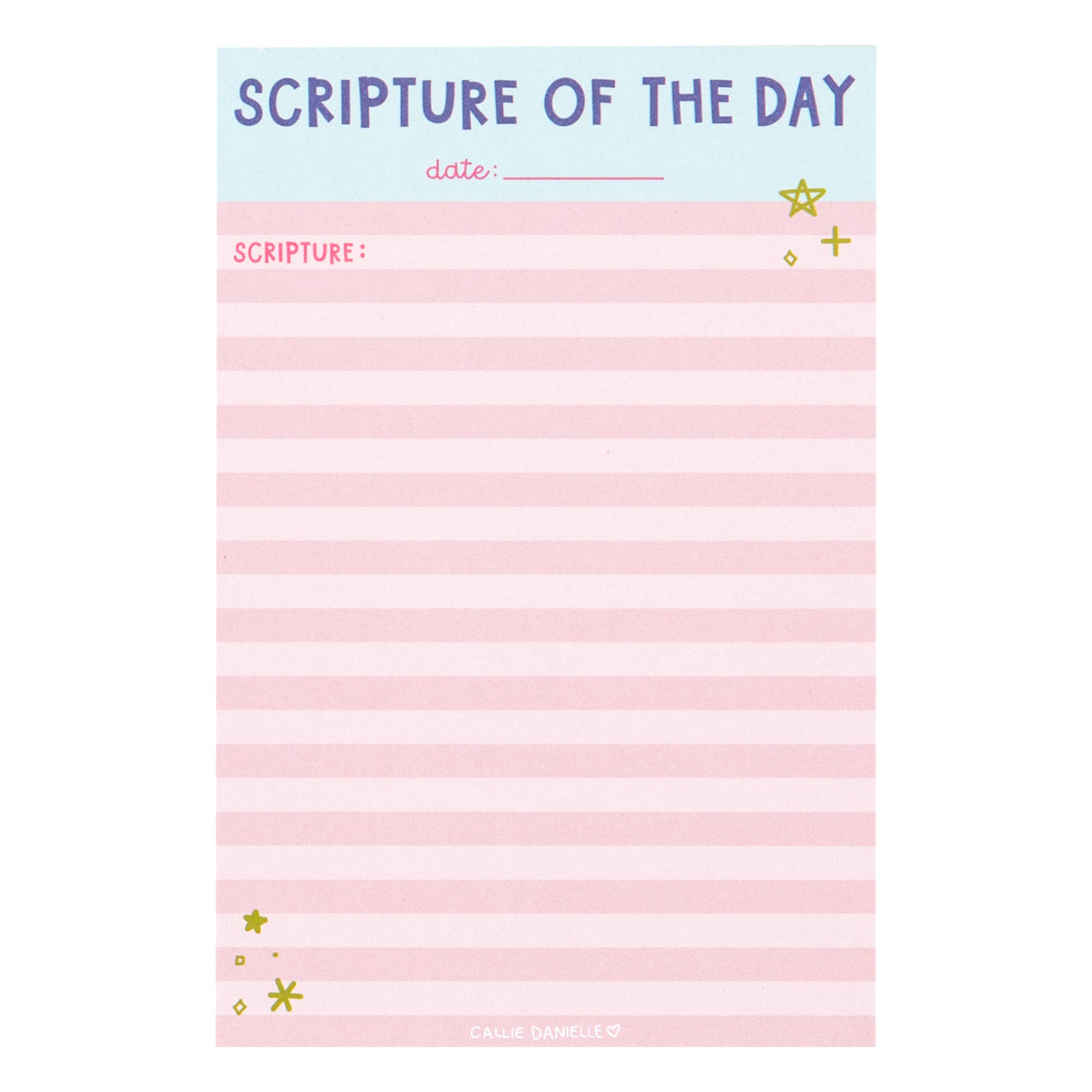 Scripture of the Day Notepad - Ana Patricia Boutique