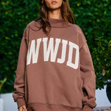 AMEN Reversible Mock Sweatshirt - Ana Patricia Boutique