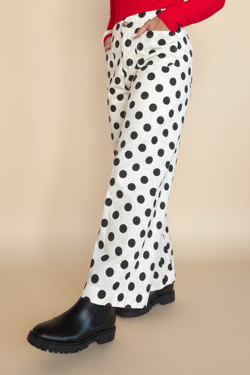 Polka Dot Pants - Ana Patricia Boutique