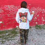 Huskers Memorial Stadium Zip Up - Ana Patricia Boutique
