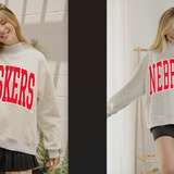 Nebraska Huskers Reversible Mock Neck - Ana Patricia Boutique