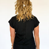 They Ivy Basic Tee- Black