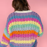 Rainbow Chunky Sweater - Ana Patricia Boutique
