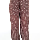 Polka Dot Pants- Brown
