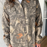 Denim Collar Camo Jacket - Ana Patricia Boutique