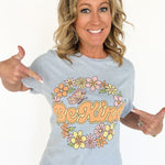 Be Kind Graphic Tee- Blue - Ana Patricia Boutique