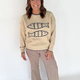 Double Fish Sweater