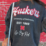 Huskers Letterman Sweatshirt