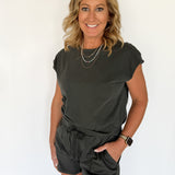 Simple Times Matching Set- Black - Ana Patricia Boutique