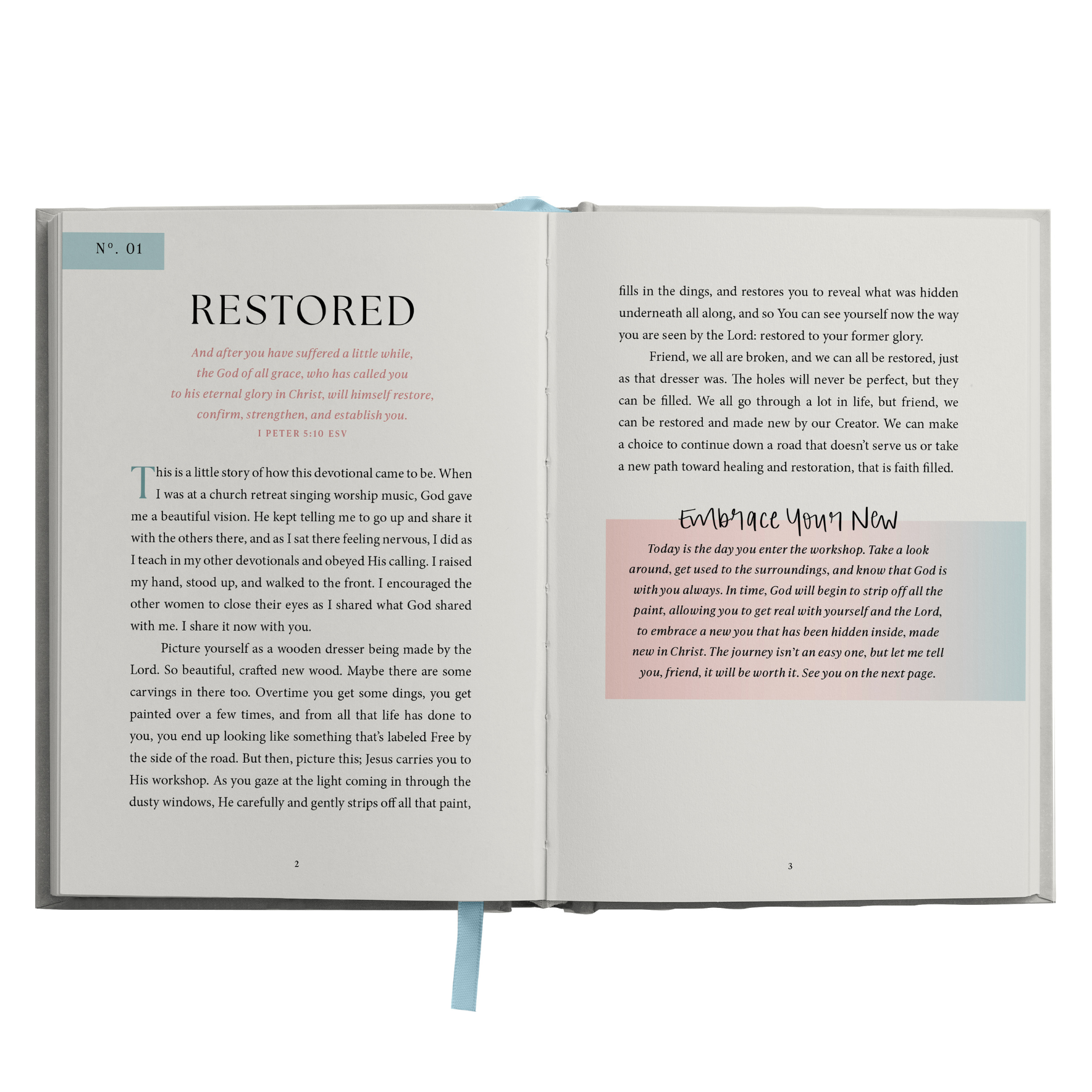 *NEW* Embrace Your New Devotional - Christian Gifts - Ana Patricia Boutique