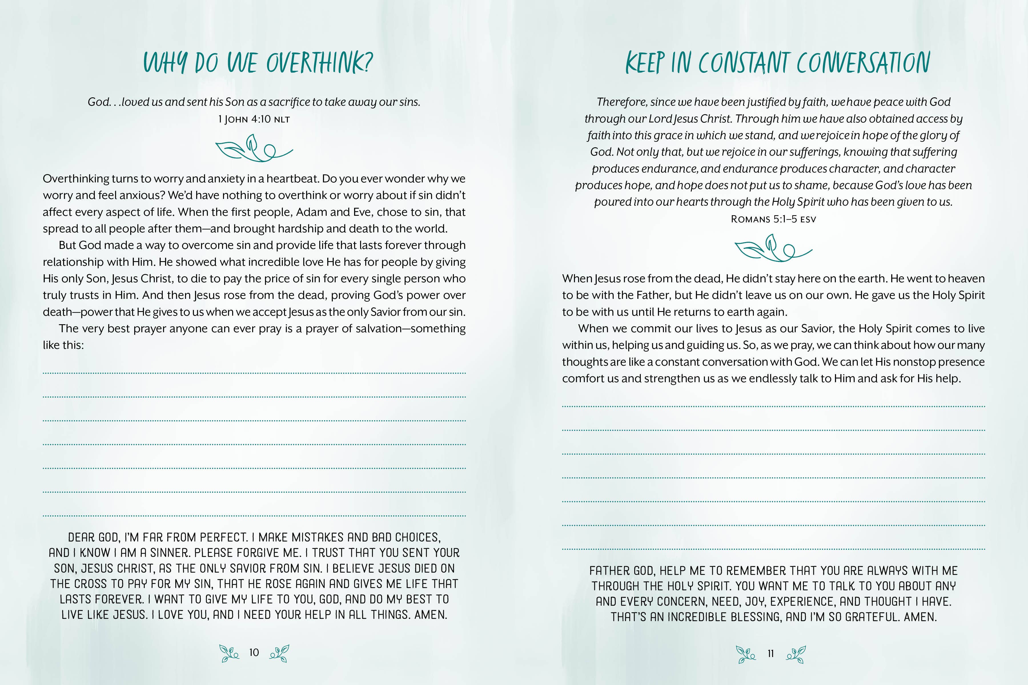 The Overthinker's Devotional Journal - Ana Patricia Boutique